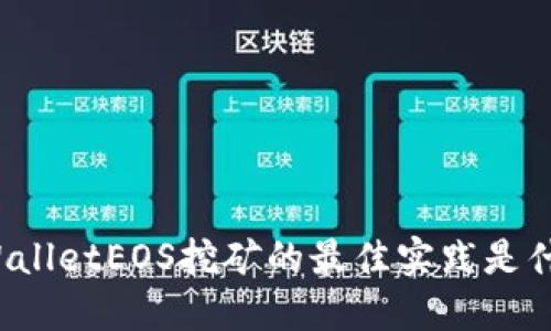 TPWalletEOS挖矿的最佳实践是什么？