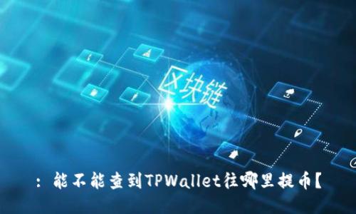 : 能不能查到TPWallet往哪里提币？